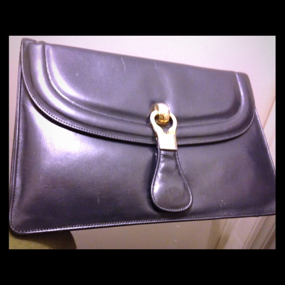 Navy Blue Handbag